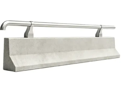 Custom Color Steel l BN1 Bridge Guardrail