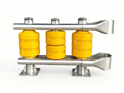 Traffic Safety Roller Drum Guardrail