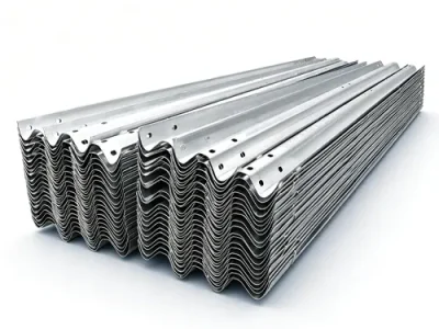 Q235B Q345B Steel Beam Guardrail