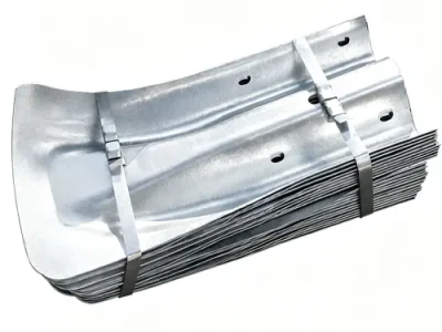 Highway Guardrail W-Beam Fishtail End
