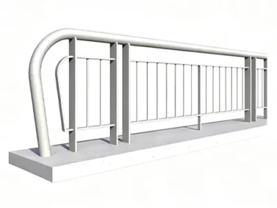 High Security S7 Steel Highway Guardrail