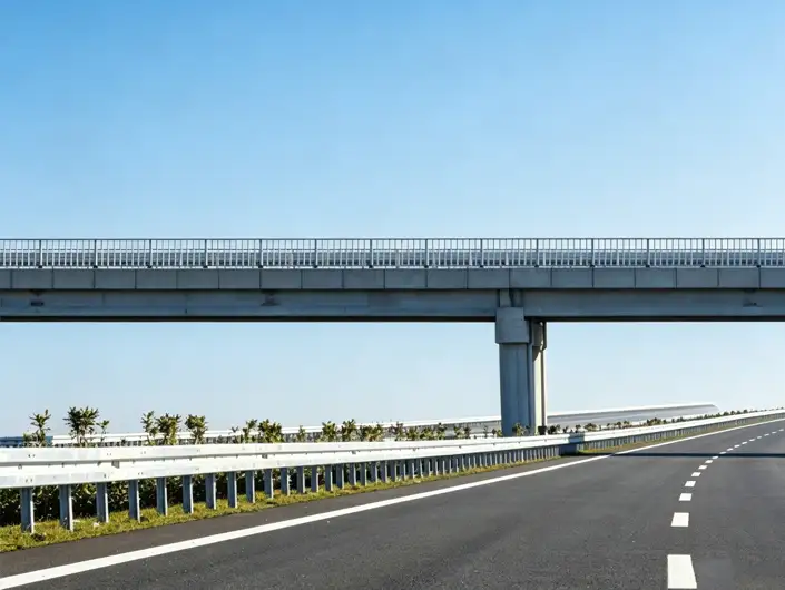 High Security S7 Steel Highway Guardrail - Image 2